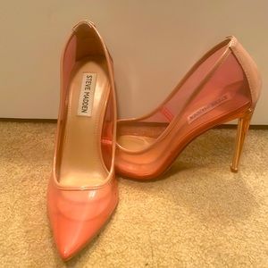 Pink Steve Madden Gel Heels